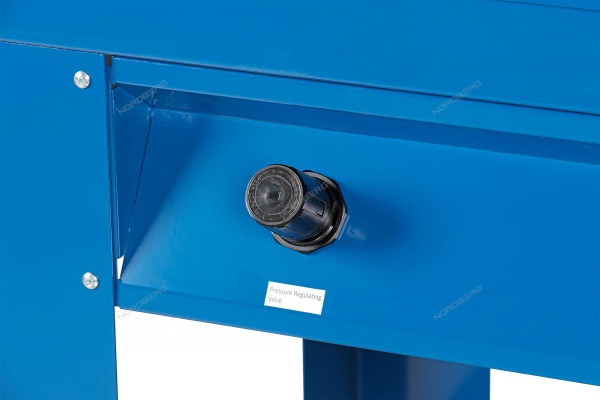 Камера пескоструйная с напорной системой подачи абразива и циклонной фильтрацией