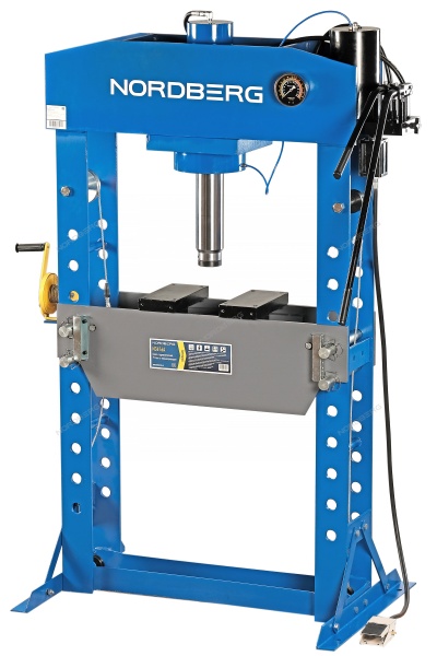 Пресс гидравлический, 75 т, пневмоуправление