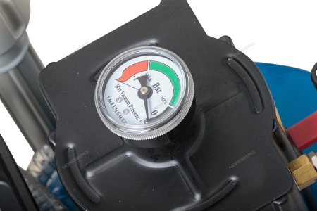 Установка для сбора масла пневматическая, 30 л, синяя