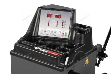 Станок балансировочный с ручным вводом параметров, серый