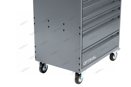 Тележка инструментальная, 7 выдвижных ящиков /OPTIMAL-NT117/