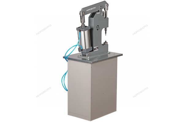 Пневматический станок для заклепки тормозных колодок с тумбой, цилиндр 125, NORDBERG NR8P+MML0