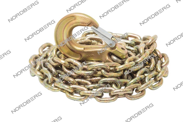 Цепь рабочая с крюком для стапеля