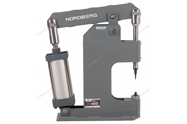 Пневматический станок для заклепки тормозных колодок, цилиндр 125 NORDBERG NR8P