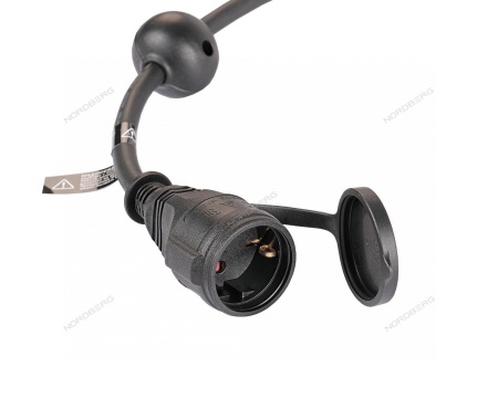 Удлинитель электрический на инерционной катушке, 15+1 м, 3 х 2,5 кв мм