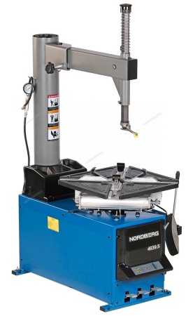 Станок шиномонтажный 380V п/автомат, 2х скор, стол с накладками, синий