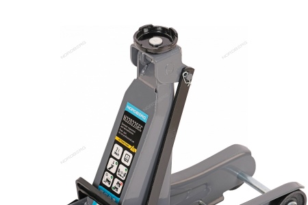 Домкрат подкатной для автолюбителя в кейсе, 2 т