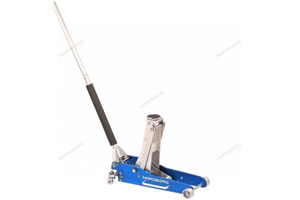 Домкрат подкатной алюминиевый, 3 т