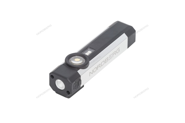 Фонарь светодиодный 1+1, с УФ подсветкой, аккумуляторный