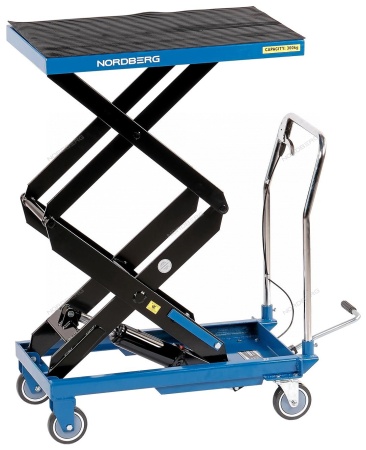 Стол подъемный гидравлический 300 кг, двойные ножницы (старый арт. N3T300H)