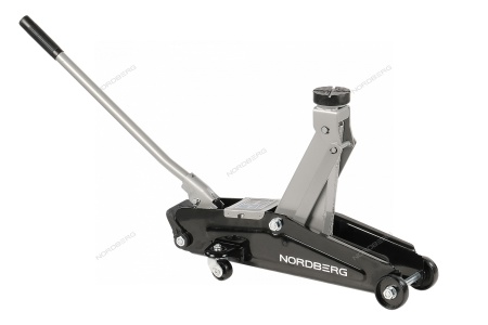 Домкрат подкатной для автолюбителя в кейсе, 2 т