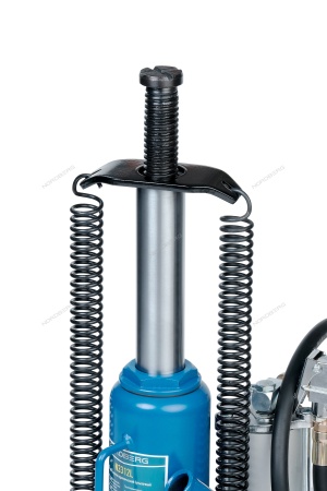 Домкрат бутылочный 12т пневмогидравлический