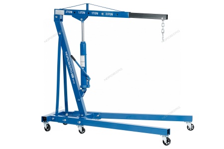 Кран гидравлический 2 тонны, складной