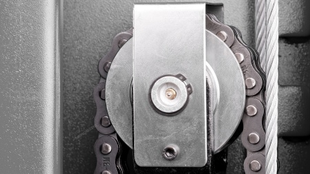 Подъемник двухстоечный 4 т, 380 В, серый