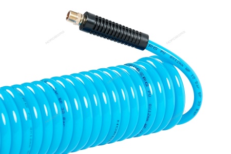 Шланг воздушный спиральный ПУ диам. 8х12 мм, 16 м