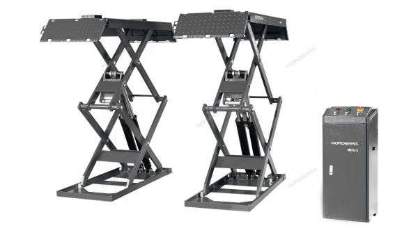 Подъемник ножничный низкопрофильный 3 т, 220 В