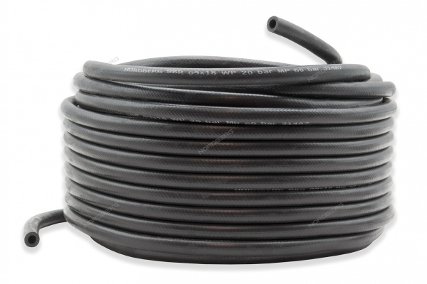 Шланг воздушный резиновый SBR, диам. 9х18 мм, 1 пог. м (в бухте 50м)