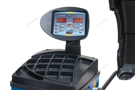 Станок балансировочный автомат, синий