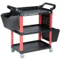 Тележка инструментальная с пластиковыми полками (состоит из 2 коробок)