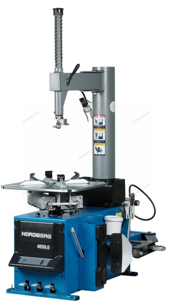 Станок шиномонтажный 220V п/автомат, односкоростн, зажимы 13-26", усил отжим