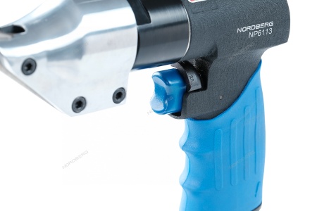 Пневмоножницы 2200 ход/мин, сталь до 1,5 мм, пистолетная рукоять