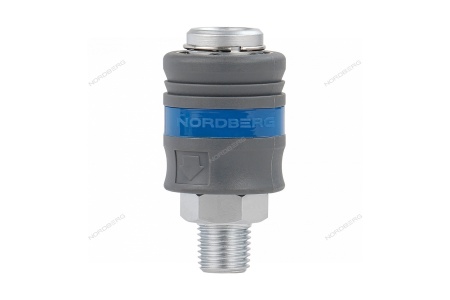 Разъем "мама" быстросъемный - резьба M1/4", с пластиковой муфтой