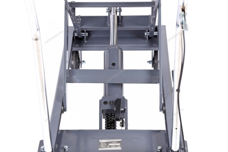 Стол подъемный гидравлический, 300 кг, двойные ножницы, серый