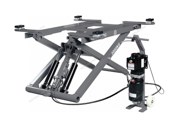 Подъемник ножничный мобильный, 3 т, 220 В