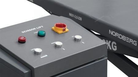 Подъемник ножничный 3,5 т, с встроенными адаптерами для SUV авто, 220 В, серый