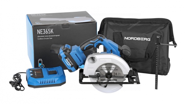 Дисковая пила аккумуляторная, диск 165 мм