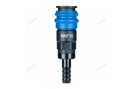 Разъем композитный "мама" быстросъемный - елочка диам. 10 мм