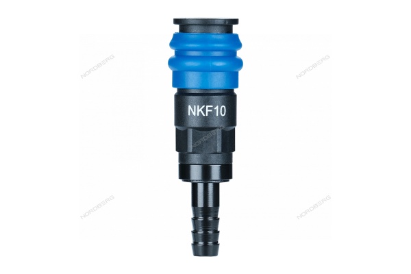 Разъем композитный "мама" быстросъемный - елочка диам. 10 мм