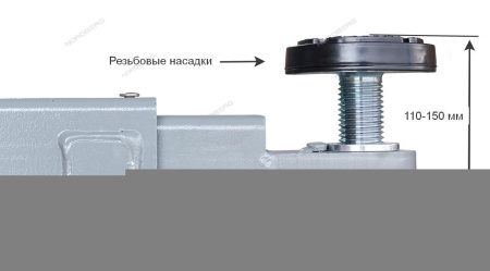 Подъемник двухстоечный 4 т, верхняя синхронизация, 220 В