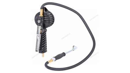 Пистолет профессиональный для подкачки колес, обрезиненный, для грузовых автомобилей