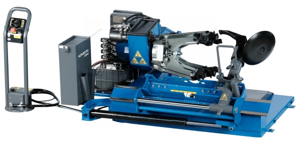 Станок шиномонтажный для грузовых машин, двухскоростной, 380 В, синий