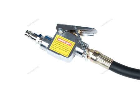 Домкрат бутылочный 12т пневмогидравлический