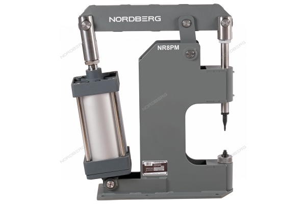 Пневматический станок для заклепки тормозных колодок, цилиндр 160 NORDBERG NR8PM