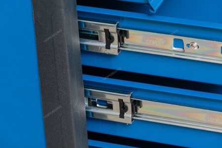 Тележка инструментальная, 7 выдвижных ящиков, синяя