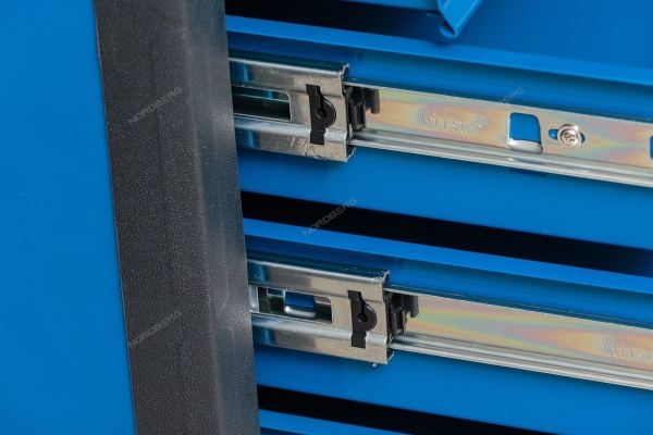 Тележка инструментальная, 7 выдвижных ящиков, синяя