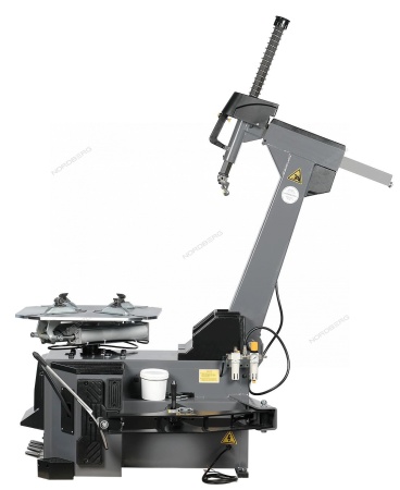 Станок шиномонтажный 380V автомат, 2х скоростн, зажимы 16-30" (серый)