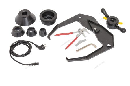 Станок балансировочный с ручным вводом параметров, синий