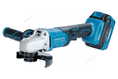 УШМ аккумуляторная, диам. диска 125 мм, 20В, с акк. и зар. уст-вом