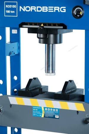 Пресс гидравлический, 100 т, пневмопривод