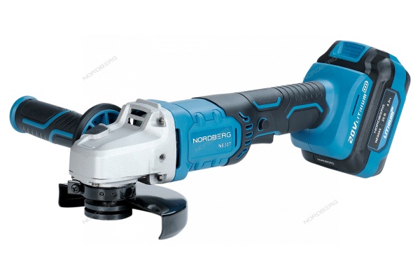 УШМ аккумуляторная, диам. диска 125 мм, 20В, с акк. и зар. уст-вом