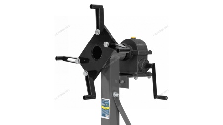 Стенд для ремонта двигателя с редуктором, 900 кг, серый