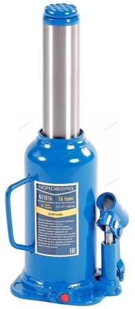 Домкрат бутылочный, 16 т