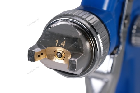 Краскопульт HVLP с верхним бачком, сопло 1,4 мм