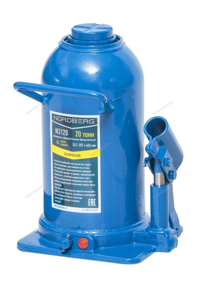 Домкрат бутылочный, 20 т