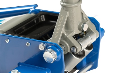 Домкрат подкатной 3 т с резиновой насадкой, быстрый подъем