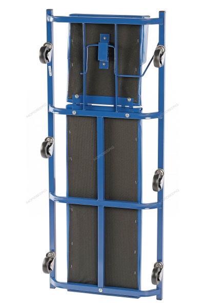 Лежак подкатной с подъемным подголовником